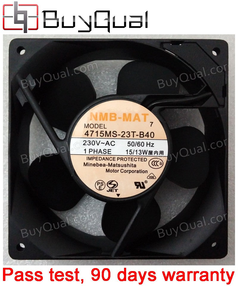 NMB 4715MS-23T-B40 230V 15/13W Cooling Fan NMB 4715MS-23T-B40 230V 15/13W Cooling Fan